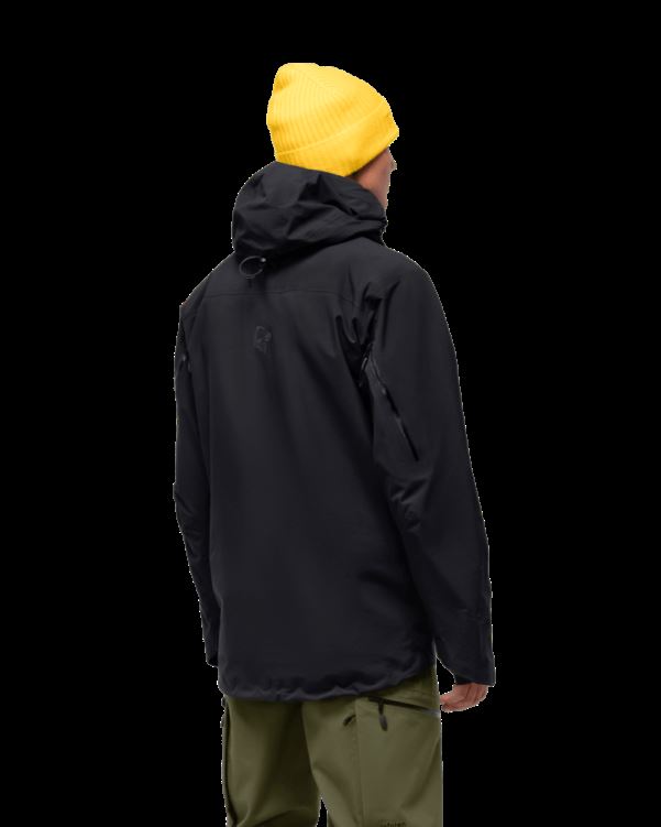 Norrona Heren Lofoten Gore-tex Pro Plus Jack Caviar Black Special