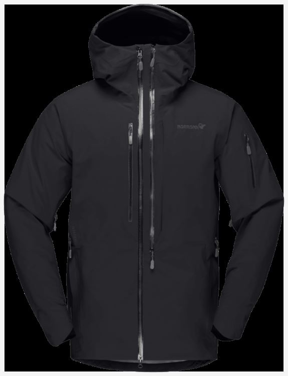 Norrona Heren Lofoten Gore-tex Pro Plus Jack Caviar Black Special