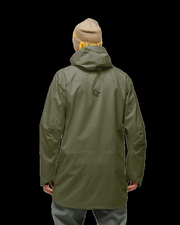 Norrona Heren Lofoten Gore-tex Pro Anorak Olijf Nacht