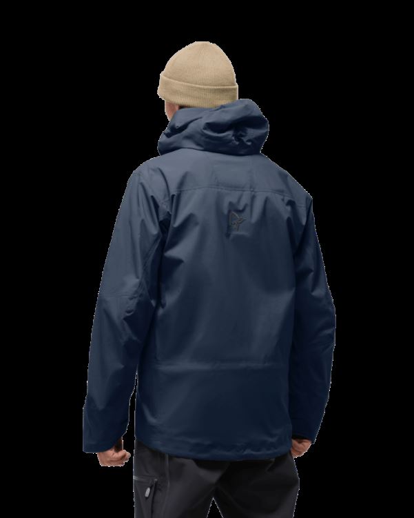 Norrona Heren Lofoten Gore-tex Pro Jas Indigo Nachtblauw