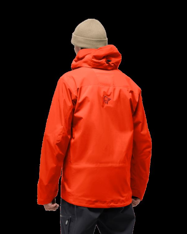 Norrona Lofoten Gore-tex Pro Herenjack Adrenaline Rood Special