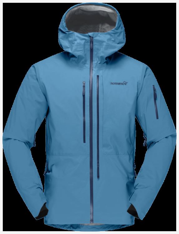 Norrona Heren Lofoten Gore-tex Pro Jack Hawaiian Surf Blue Special