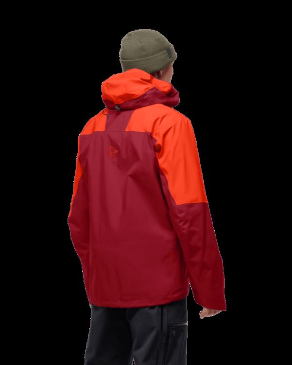 Norrona Heren Lofoten Gore-tex Jack Adrenaline/rabarb Special