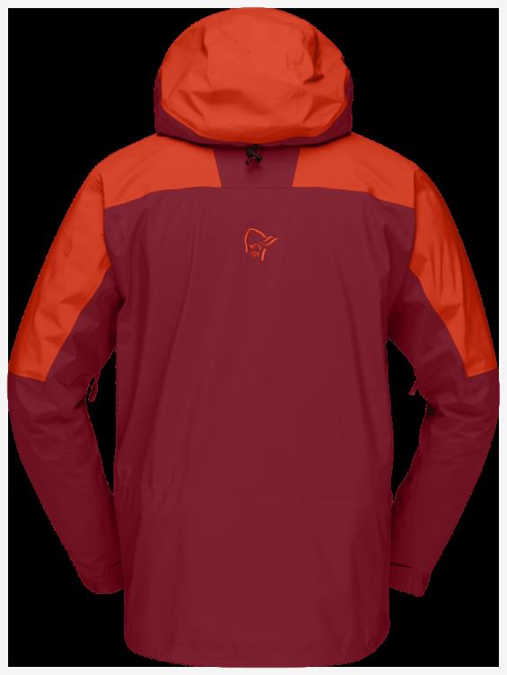 Norrona Heren Lofoten Gore-tex Jack Adrenaline/rabarb Special