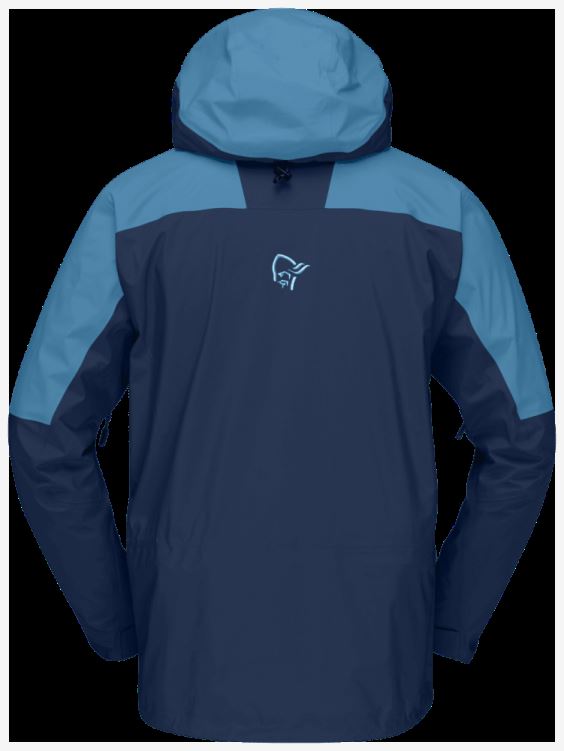 Norrona Lofoten Gore-tex Jack Hawaiian Surf/indigo Night Special Voor Heren