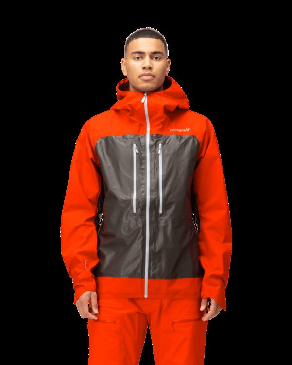 Norrona Lyngen Gore-tex Active Jack Voor Heren Arednalin/peat