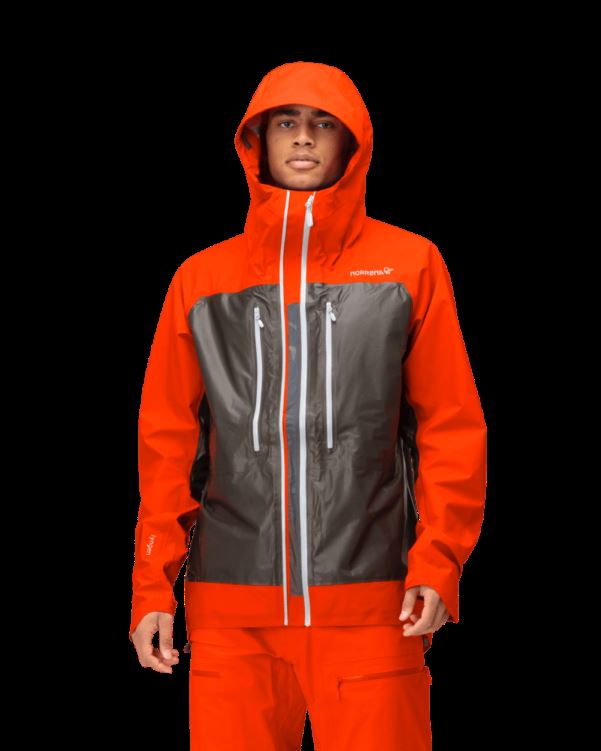 Norrona Lyngen Gore-tex Active Jack Voor Heren Arednalin/peat Special