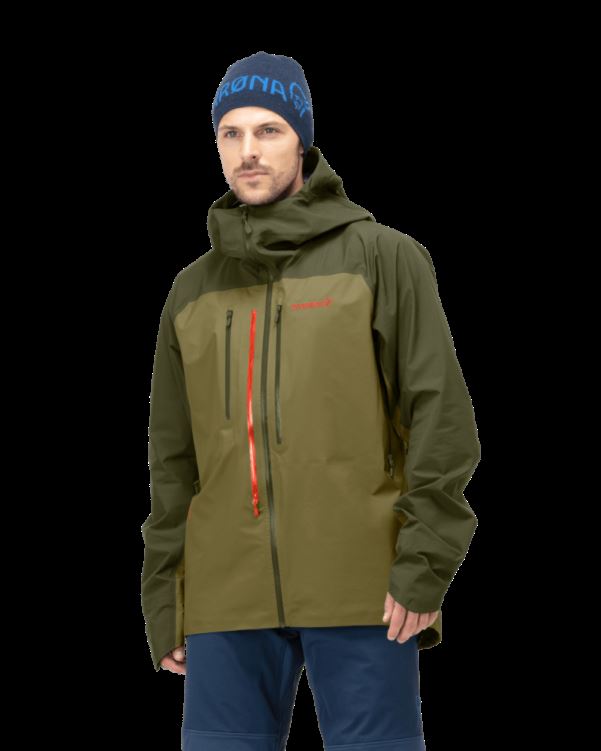Norrona Lyngen Gore-tex Jack Voor Heren Olijfgroen/olijfgroen