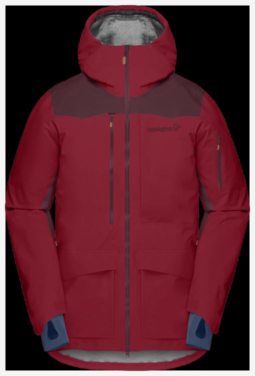 Norrona Heren Tamok Gore-tex Pro Jack Rabarber