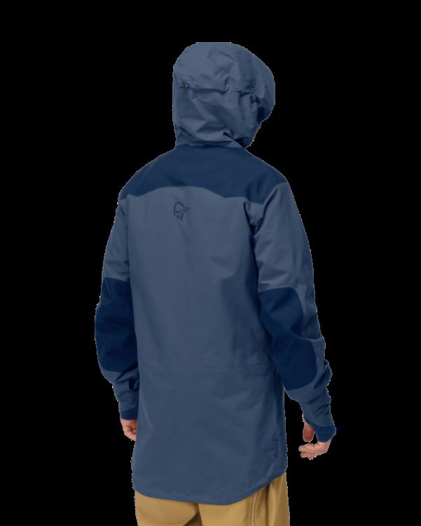 Norrona Heren Tamok Gore-tex Pro Jack Vintage Indigo Blauw