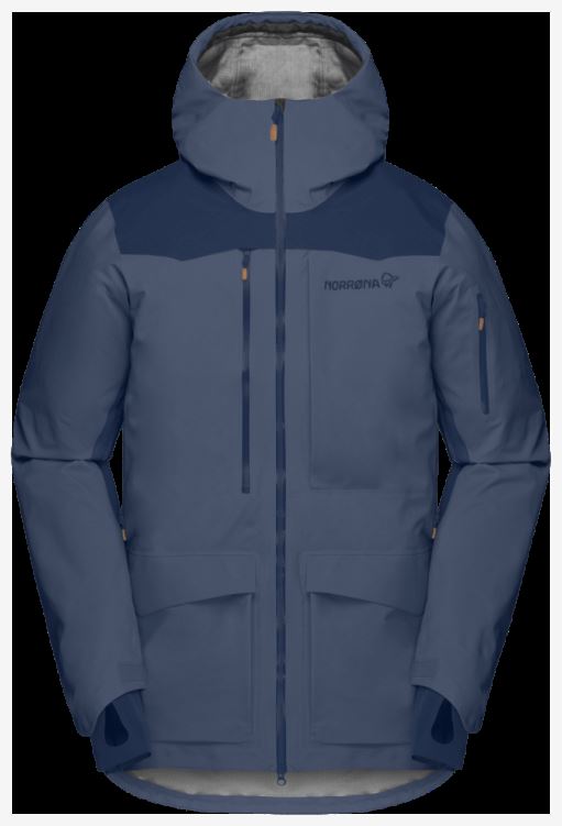 Norrona Heren Tamok Gore-tex Pro Jack Vintage Indigo Blauw