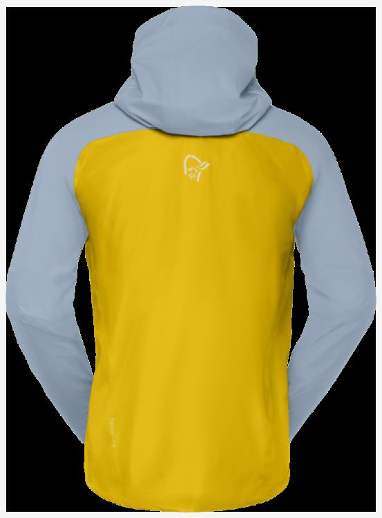 Norrona Falketind Gore-tex Jack Voor Heren, Sulphur/blue Fog