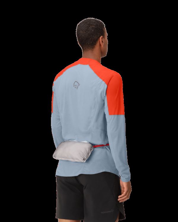 Norrona Heren Senja Gore-tex Active Jack Arednalin/blue Fog