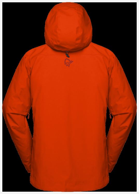Norrona Lofoten Gore-tex Isolatiejack Voor Heren Adrenaline/rabarber