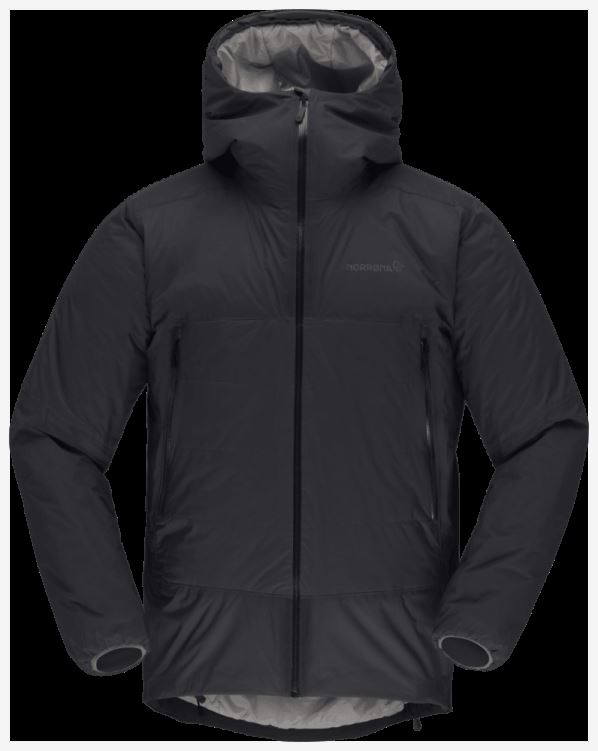 Norrona Heren Lyngen Dri2 Thermo60 Jas Kaviaar Zwart