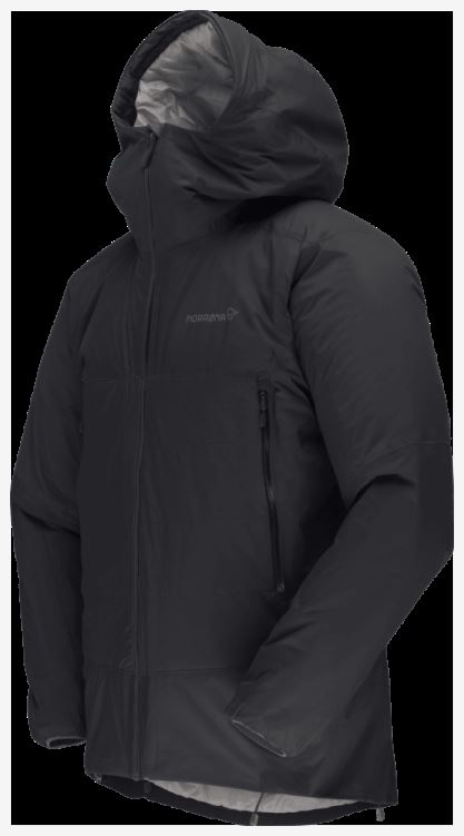 Norrona Heren Lyngen Dri2 Thermo60 Jas Kaviaar Zwart