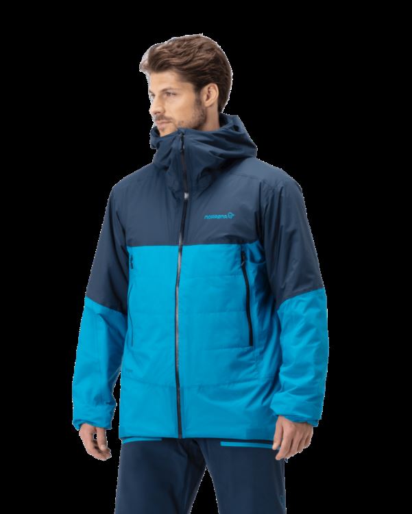 Norrona Heren Lyngen Dri2 Thermo60 Jack Indigo Night/hawaiian Surf
