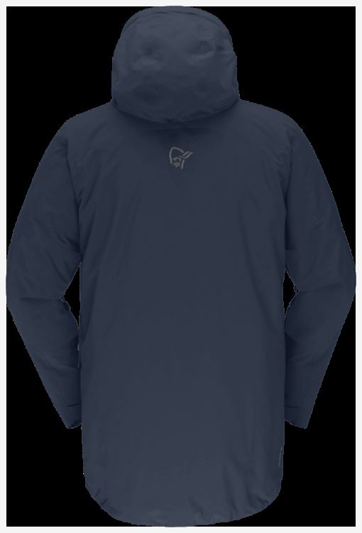 Norrona Heren Tamok Gore-tex Thermo80 Jas Indigo Nachtblauw
