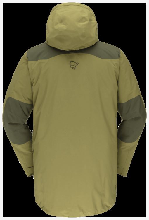 Norrona Heren Tamok Gore-tex Thermo80 Jas Olijfgroen