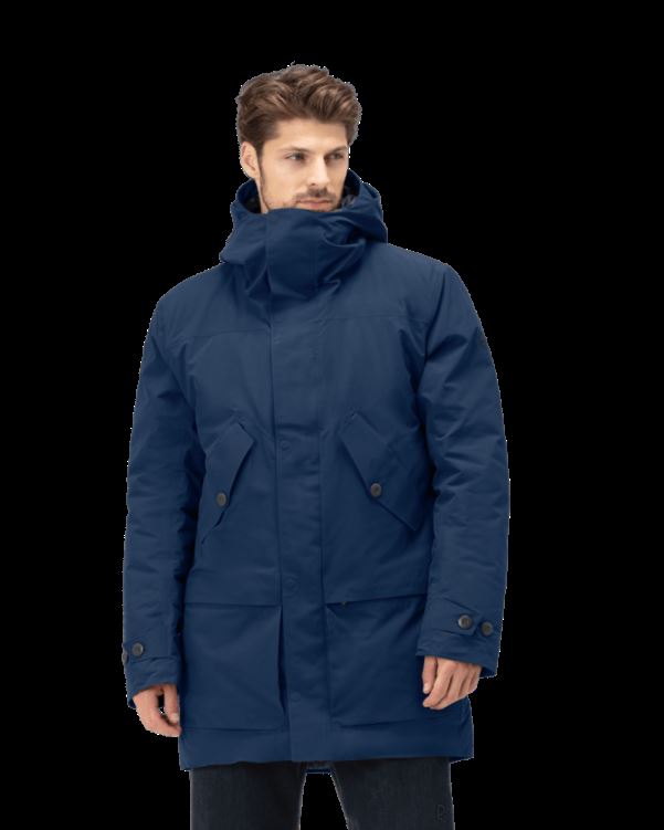 Norrona Oslo Gore-tex Geïsoleerde Parka Indigo Nachtblauw Voor Heren