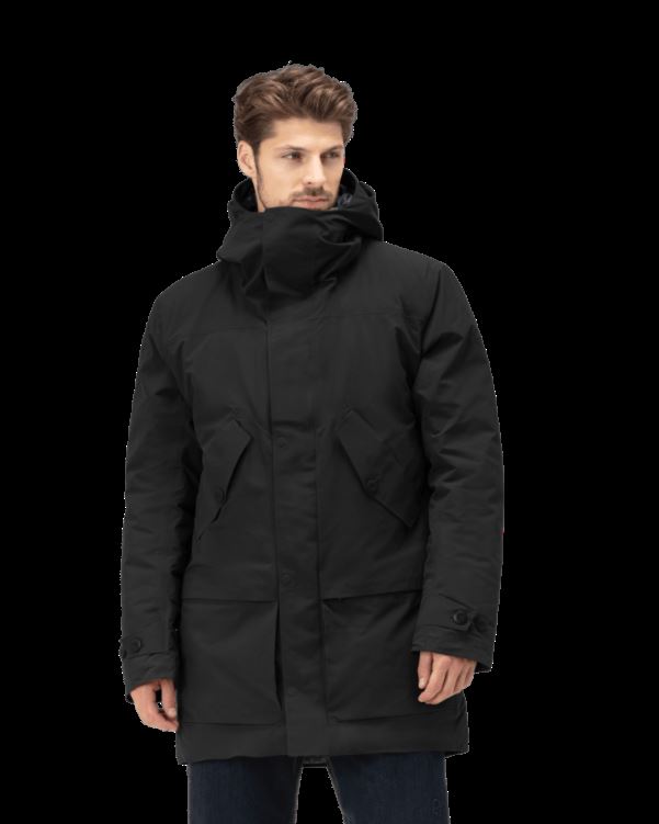 Norrona Oslo Gore-tex Isolerende Parka Kaviaarzwart Voor Heren