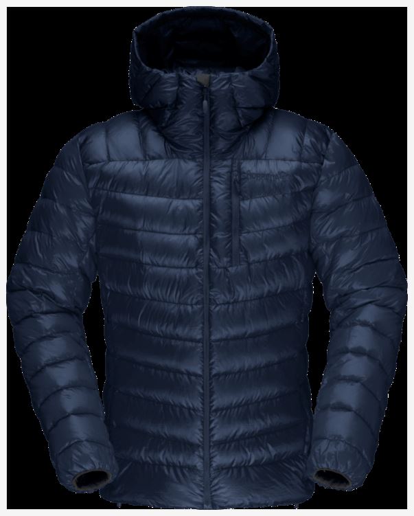 Norrona Heren Lyngen Down850 Capuchon Indigo Nachtblauw