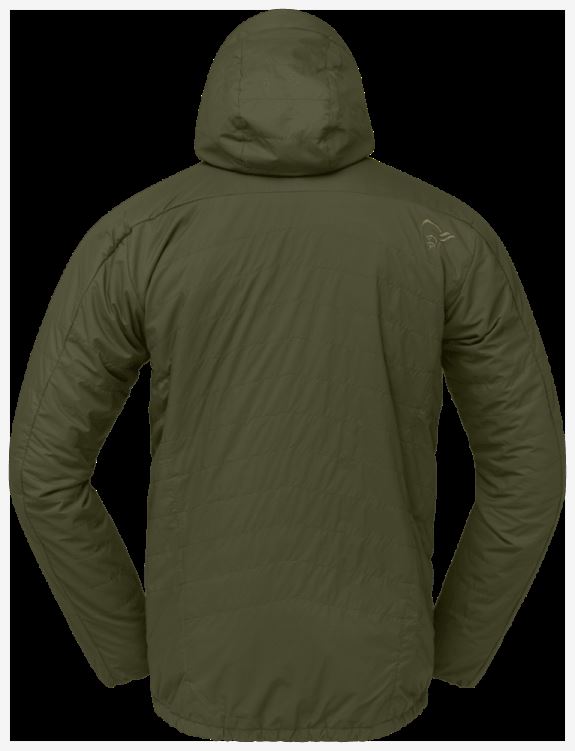 Norrona Heren Lyngen Alpha100 Zip Hood Olijfgroen Nacht