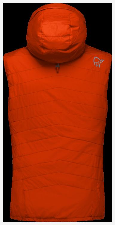 Norrona Heren Lyngen Alpha90 Vest Adrenaline Rood