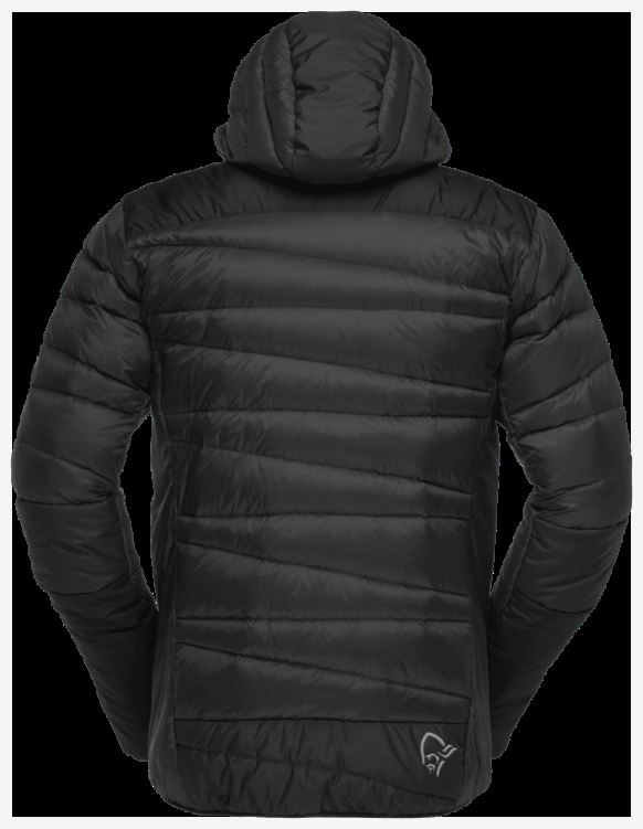 Norrona Heren Falketind Down750 Kap Kaviaar Zwart