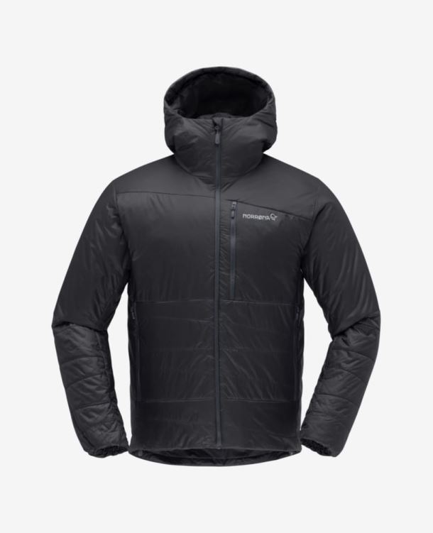 Norrona Heren Falketind Thermo60 Capuchon Caviar Zwart