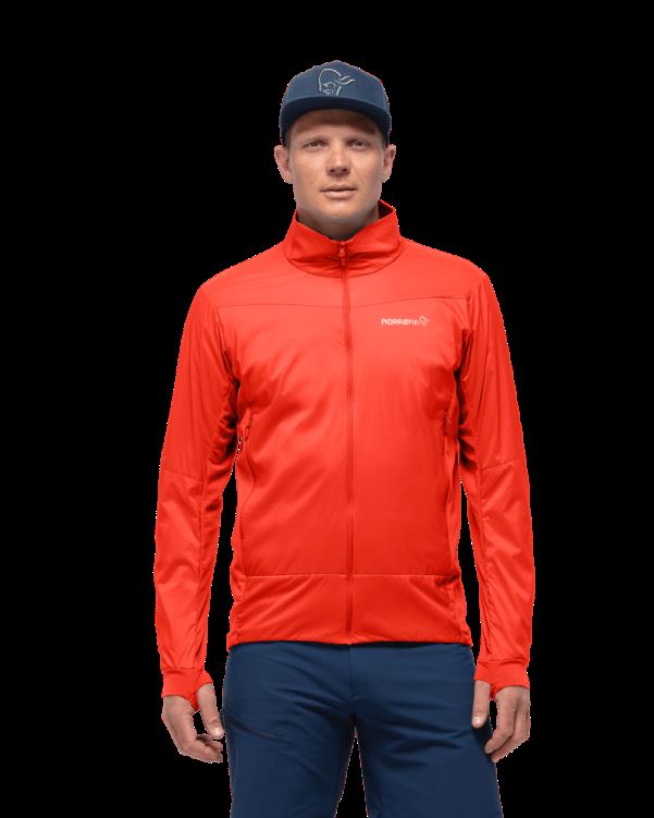 Norrona Heren Falketind Octa Jack Adrenaline Rood