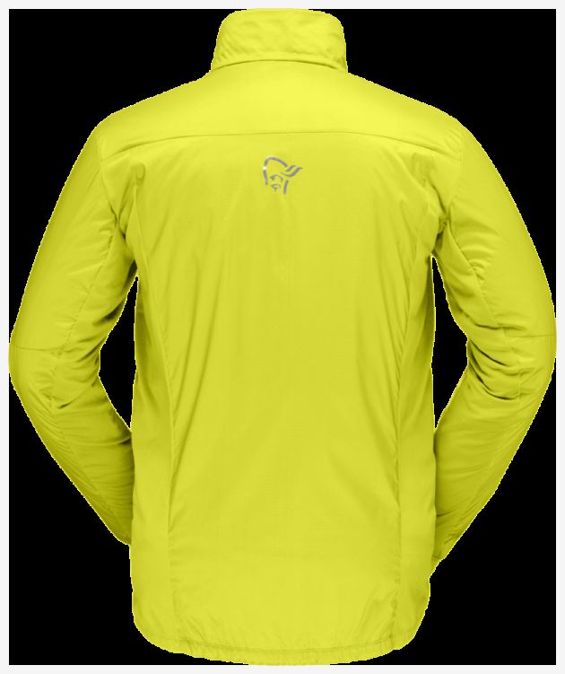 Norrona Falketind Octa Jas Voor Heren, Sulfur Spring/north Atlantic