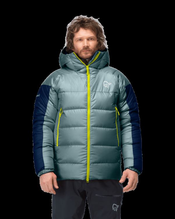 Norrona Trollveggen Down850 Herenjack North Atlantic