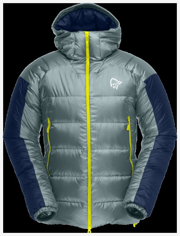 Norrona Trollveggen Down850 Herenjack North Atlantic