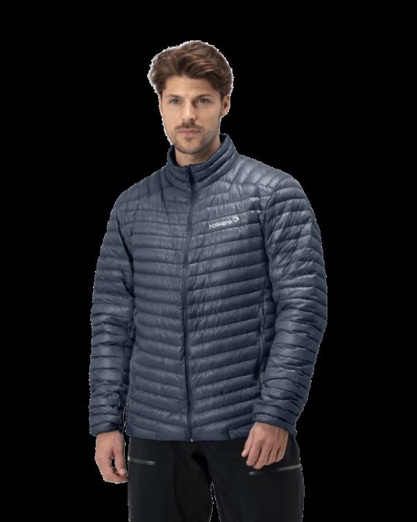 Norrona Heren Trollveggen Superlight Down850 Jack Cool Zwart