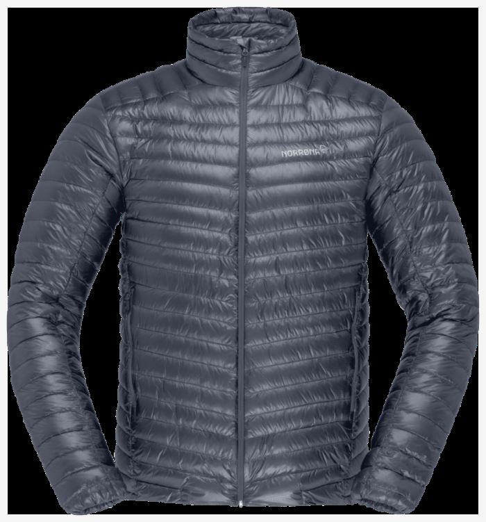 Norrona Heren Trollveggen Superlight Down850 Jack Cool Zwart