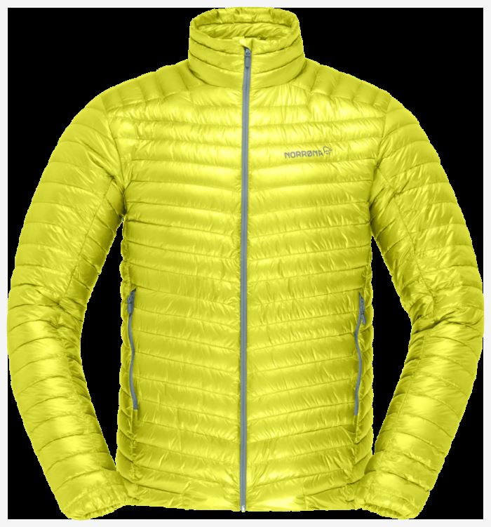 Norrona Heren Trollveggen Superlight Down850 Jas Sulfur Spring