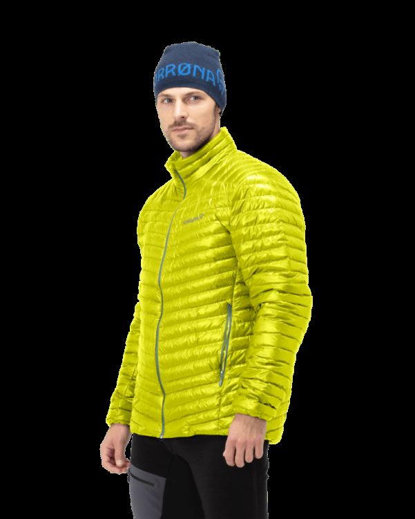 Norrona Heren Trollveggen Superlight Down850 Jas Sulfur Spring