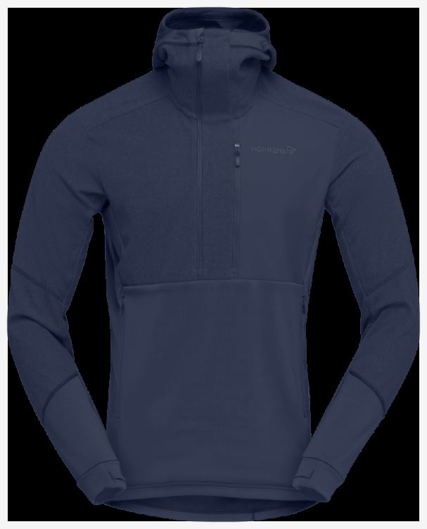 Norrona Heren Lofoten Thermal Pro Capuchon Indigo Nachtblauw