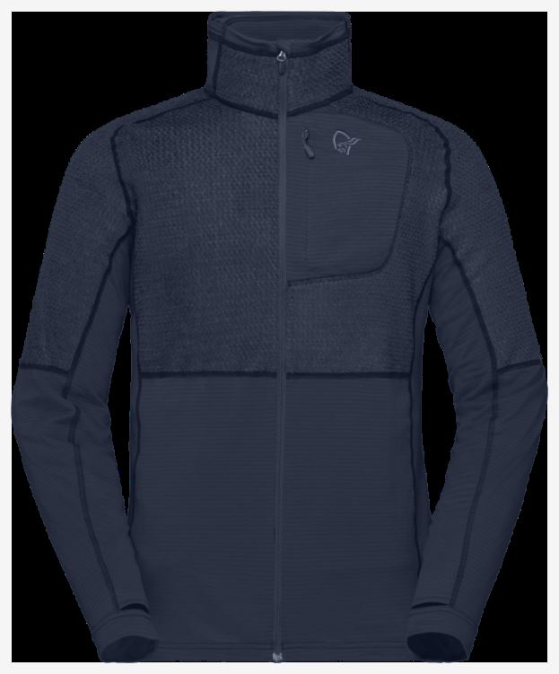 Norrona Heren Lyngen Alpha90 Jas Indigo Nachtblauw