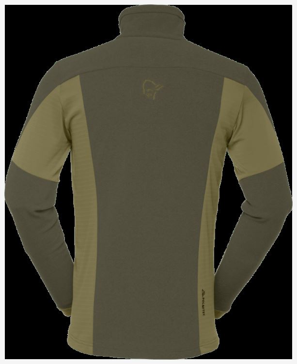 Norrona Heren Falketind Warm1 Jas Olijf Nacht/olijf Drab