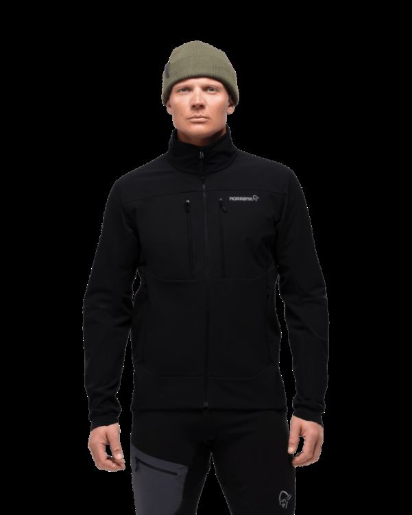 Norrona Heren Jack Trollveggen Hiloflex200 Kaviaar Zwart