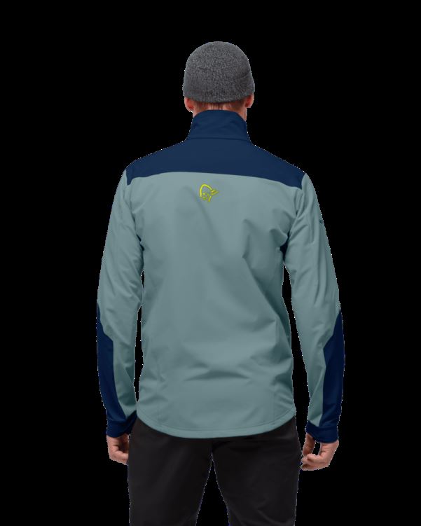 Norrona Trollveggen Hiloflex200 Herenjack North Atlantic/indigo Night