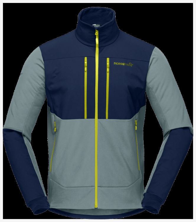 Norrona Trollveggen Hiloflex200 Herenjack North Atlantic/indigo Night