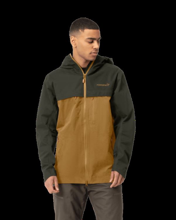 Norrona Svalbard Katoenen Herenjas Rosin/camelflage