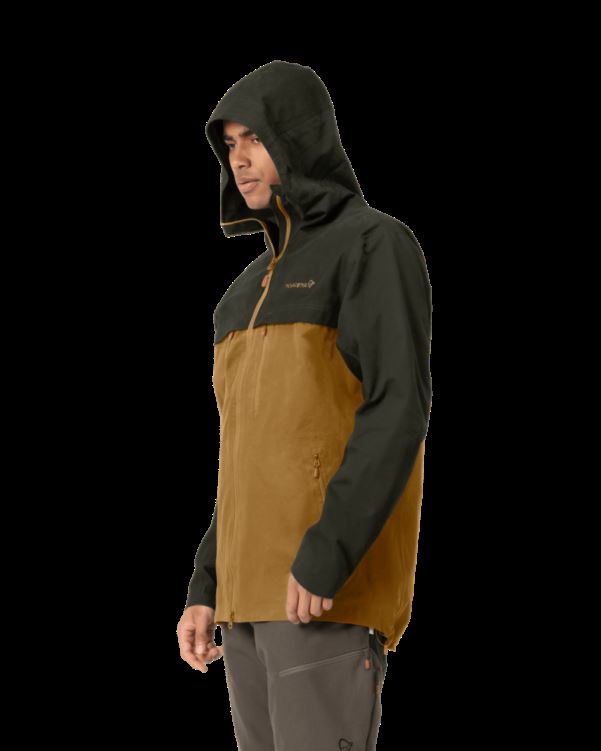 Norrona Svalbard Katoenen Herenjas Rosin/camelflage