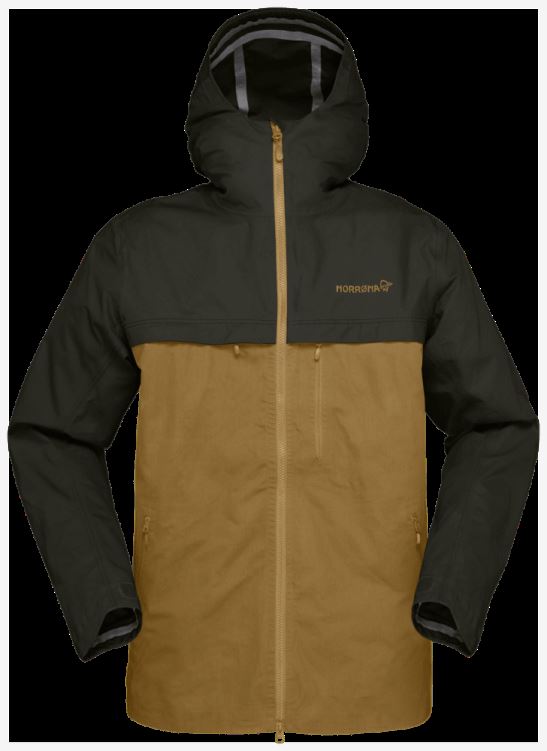 Norrona Svalbard Katoenen Herenjas Rosin/camelflage