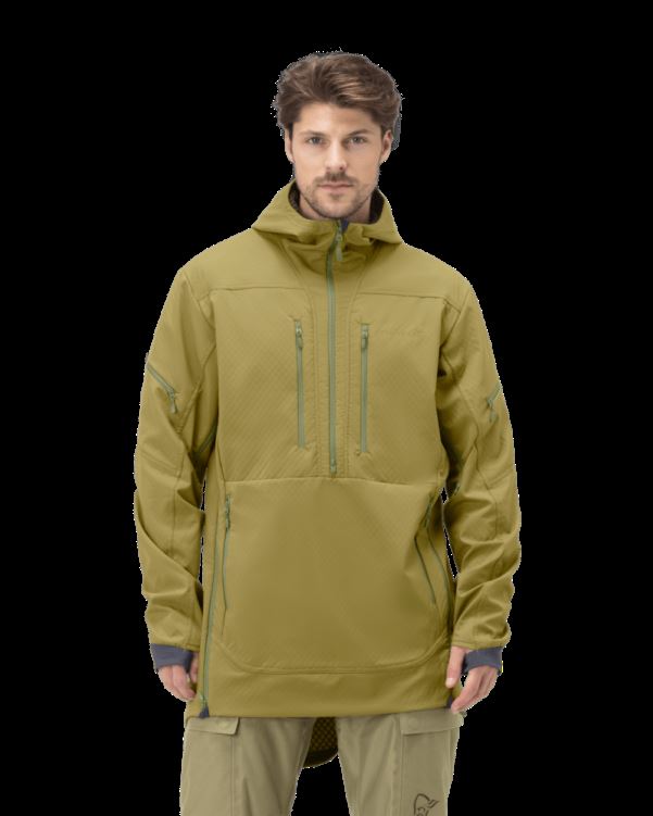 Unisex Norrona Kvinnherad Flex2 Kiel Olijfgroen