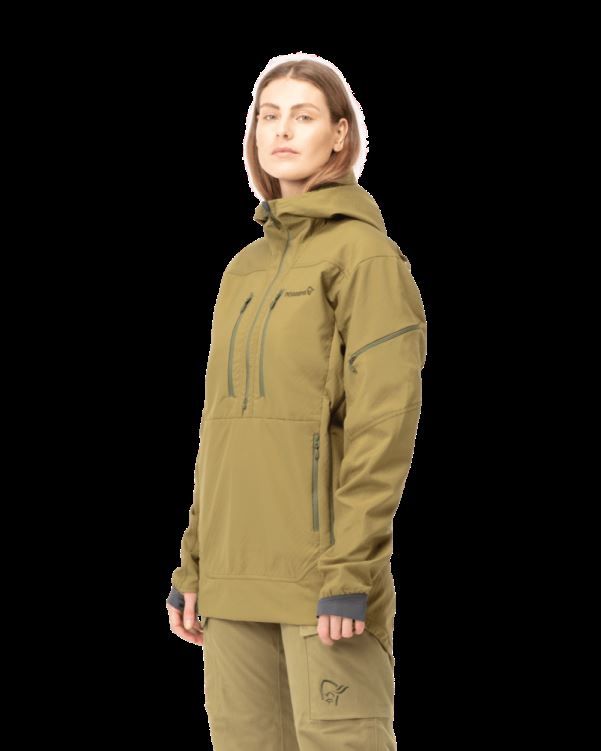 Unisex Norrona Kvinnherad Flex2 Kiel Olijfgroen