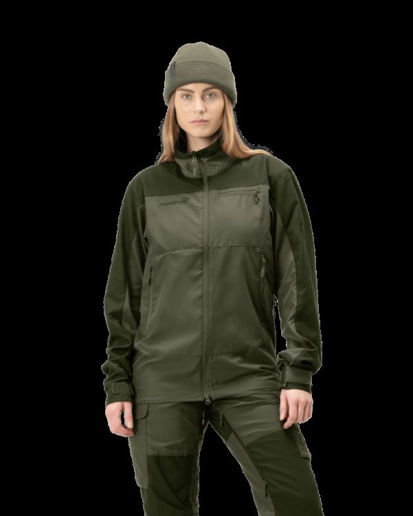 Unisex Finnskogen Hybride Jas Norrona Groen